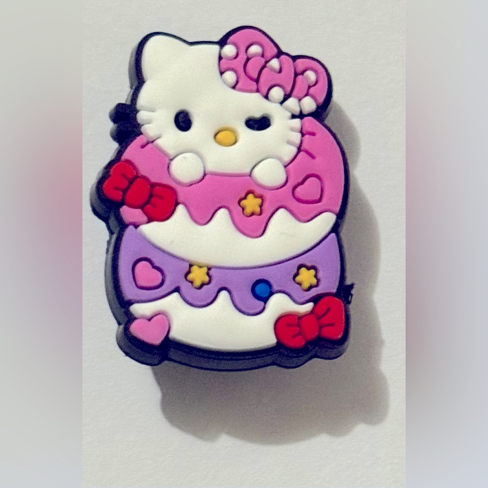 (10 for $16) Hello Kitty Croc Charm Jibbit Shoe Charm Disney Croc Charms